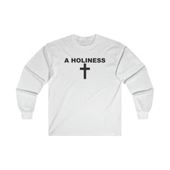 A Holiness - Long-Sleeve Tee - Witty Twisters Fashions