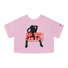 All You Can Eat - Women's Crop Top - Witty Twisters Fashions
