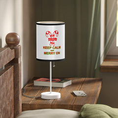 Keep Calm and Merry On - Lamp on a Stand - Witty Twisters Fashions