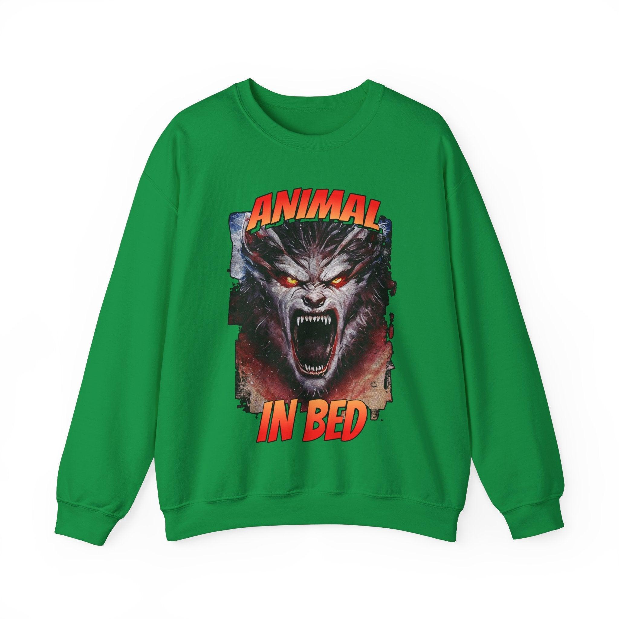Animal In Bed - Sweatshirt - Witty Twisters Fashions
