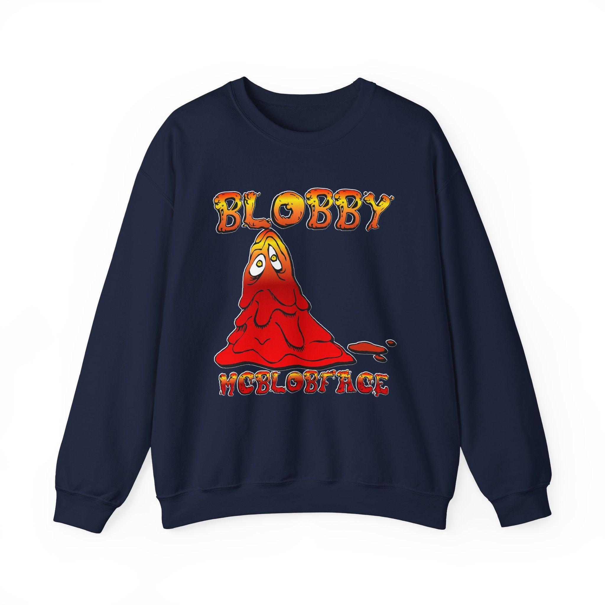 Blobby McBlobface - Sweatshirt - Witty Twisters Fashions
