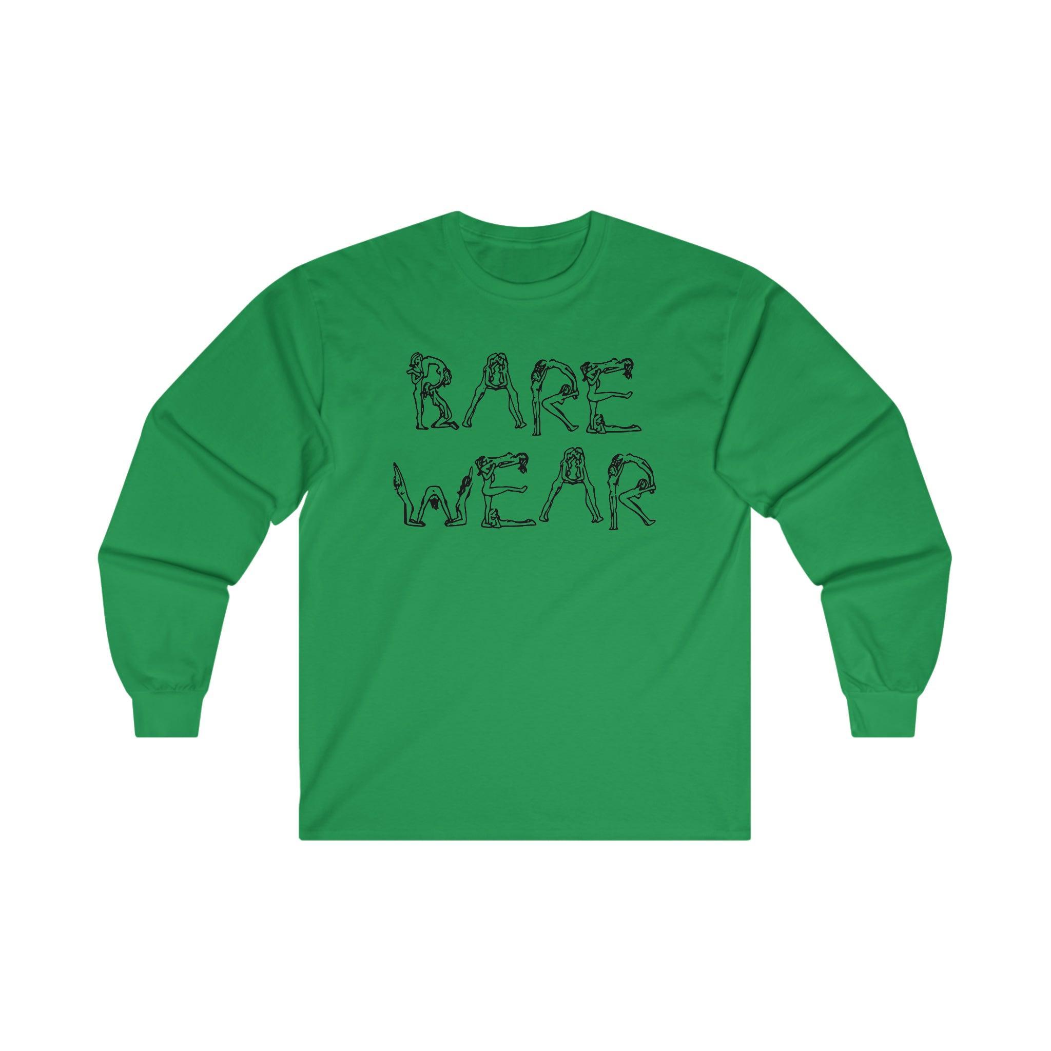 Bare Wear Letters Are Nude Women - Long-Sleeve Tee - Witty Twisters Fashions
