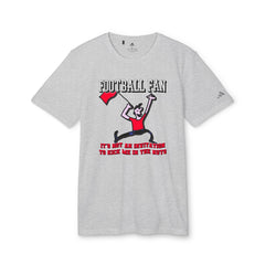 Football Fan - adidas® Unisex Sport T-shirt - Witty Twisters Fashions