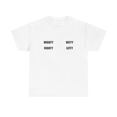 Mighty Righty Hefty Lefty - T-shirt - Witty Twisters Fashions