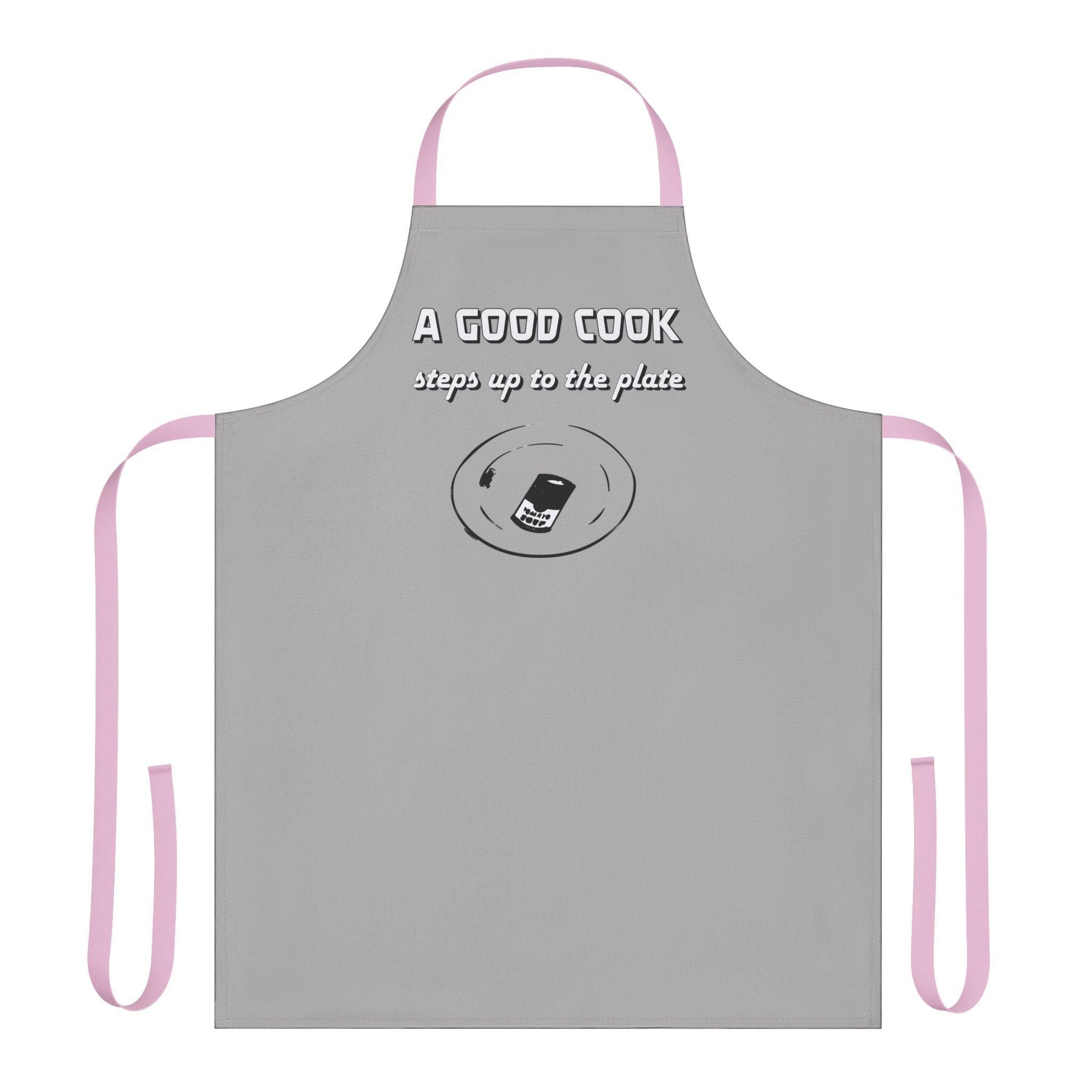 A good cook steps up to the plate - Cooking Apron - Witty Twisters Fashions
