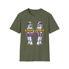 Grin And Bare It - Softstyle T-Shirt - Witty Twisters Fashions