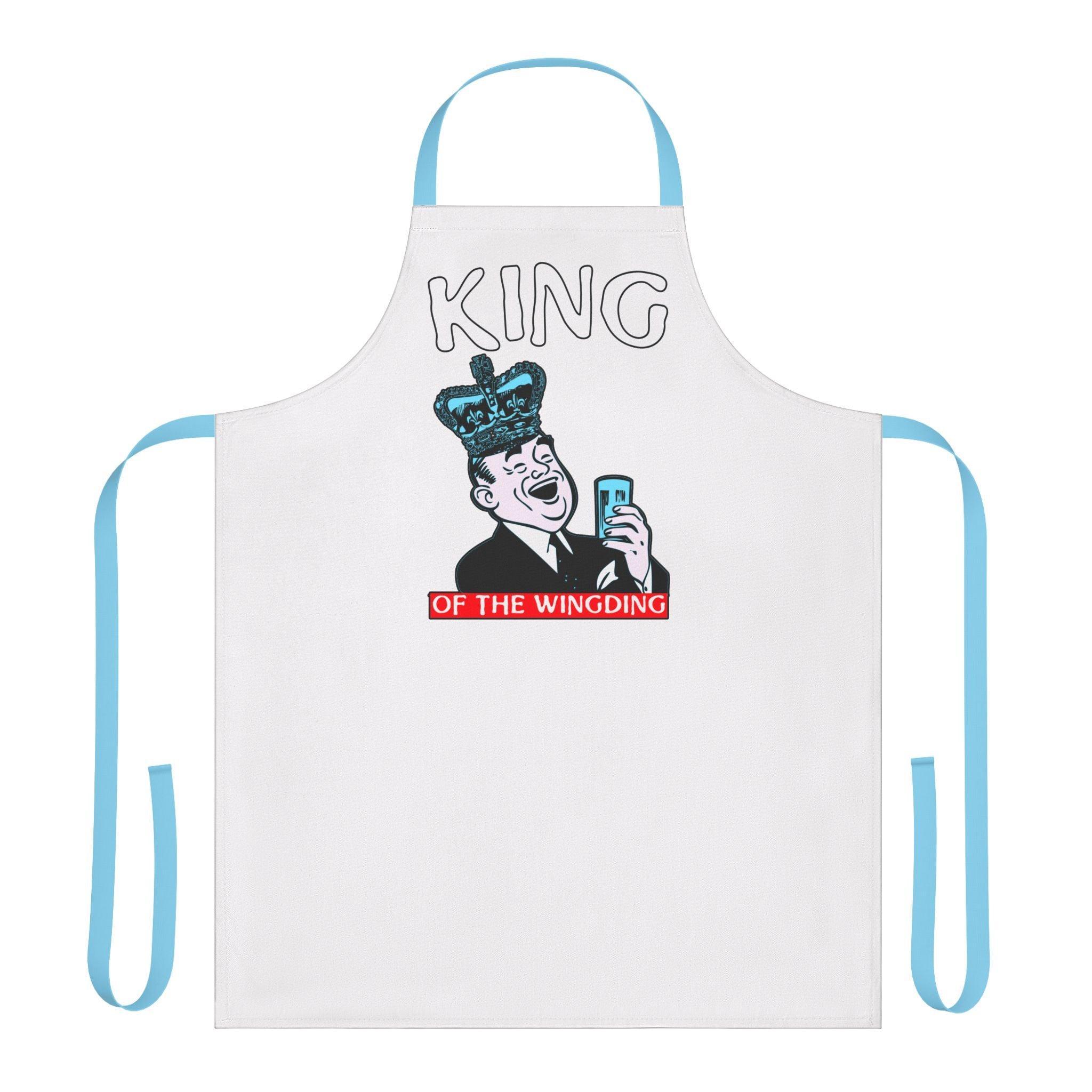 King of the Wingding - Cooking Apron - Witty Twisters Fashions