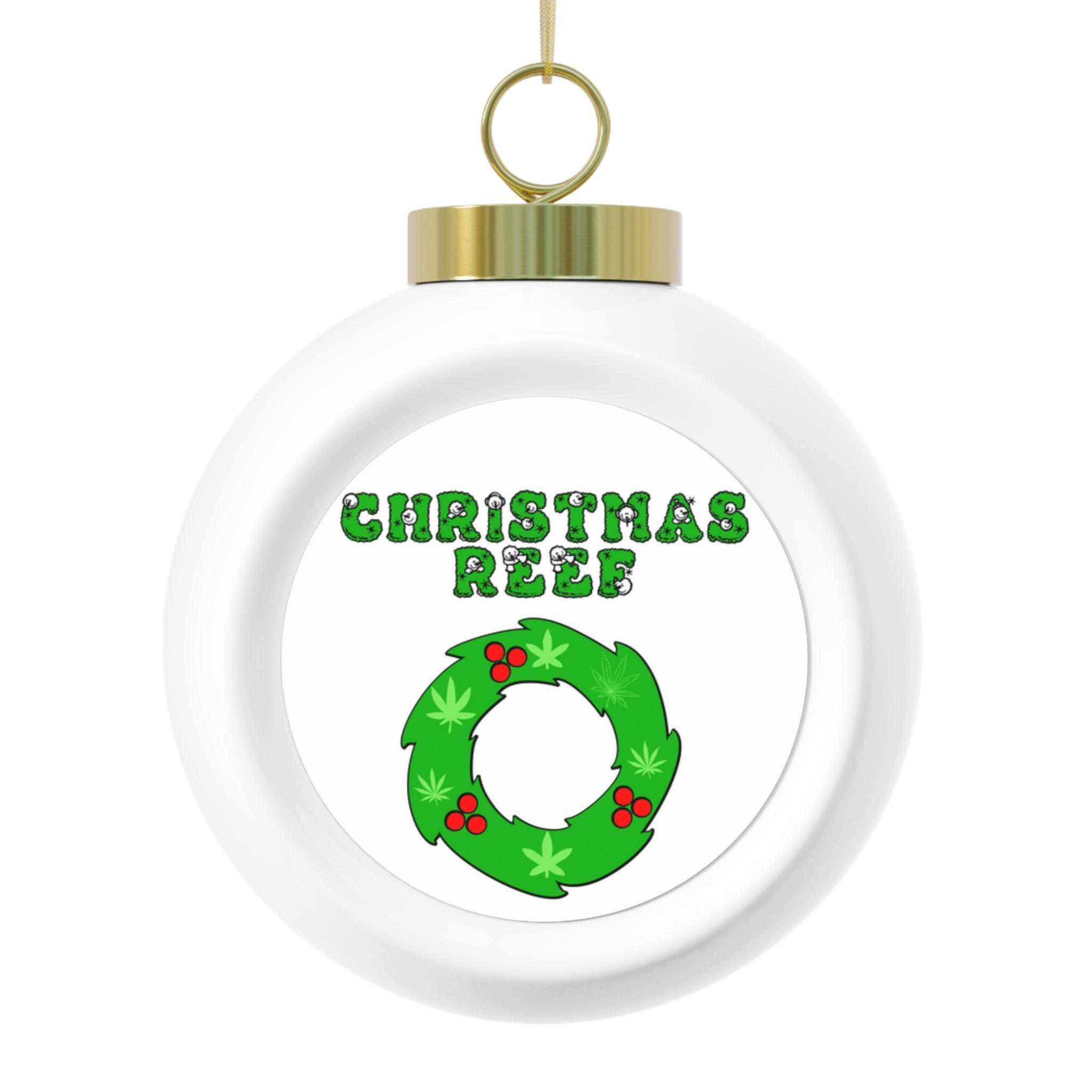 Christmas Reef - Christmas Ball Ornament - Witty Twisters Fashions