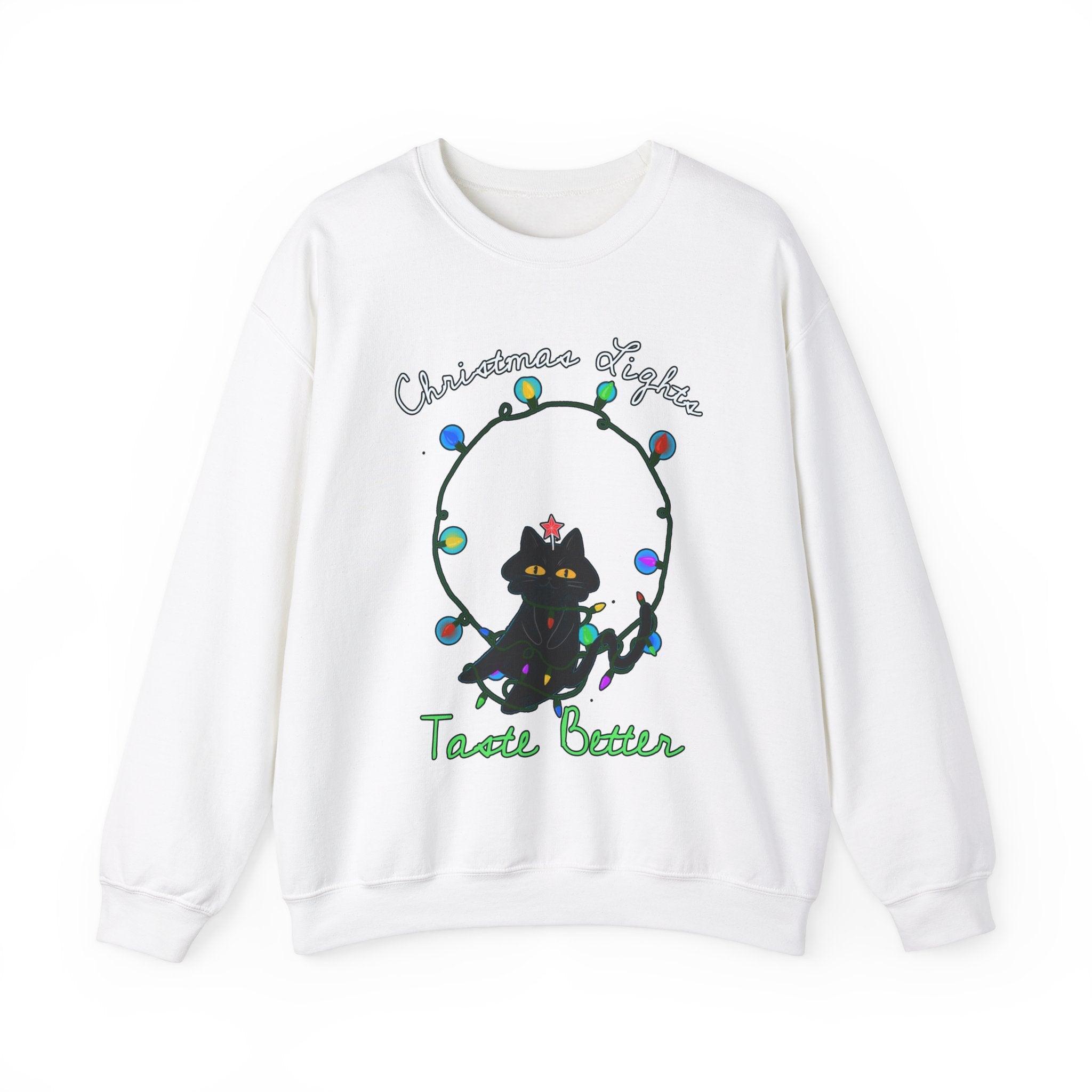 Christmas Lights Taste Better - Sweatshirt - Witty Twisters Fashions