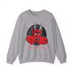 Better the devil you know Xmas time - Sweatshirt - Witty Twisters Fashions