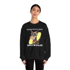 Rudolph The Red-Nosed Rottweiler - Sweatshirt - Witty Twisters Fashions