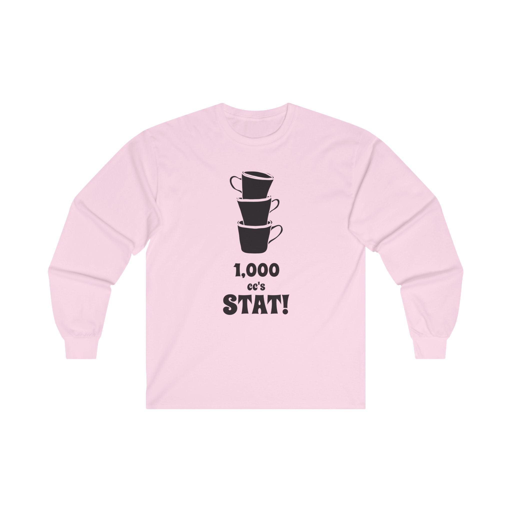 1,000 cc's Stat! - Long-Sleeve Tee - Witty Twisters Fashions