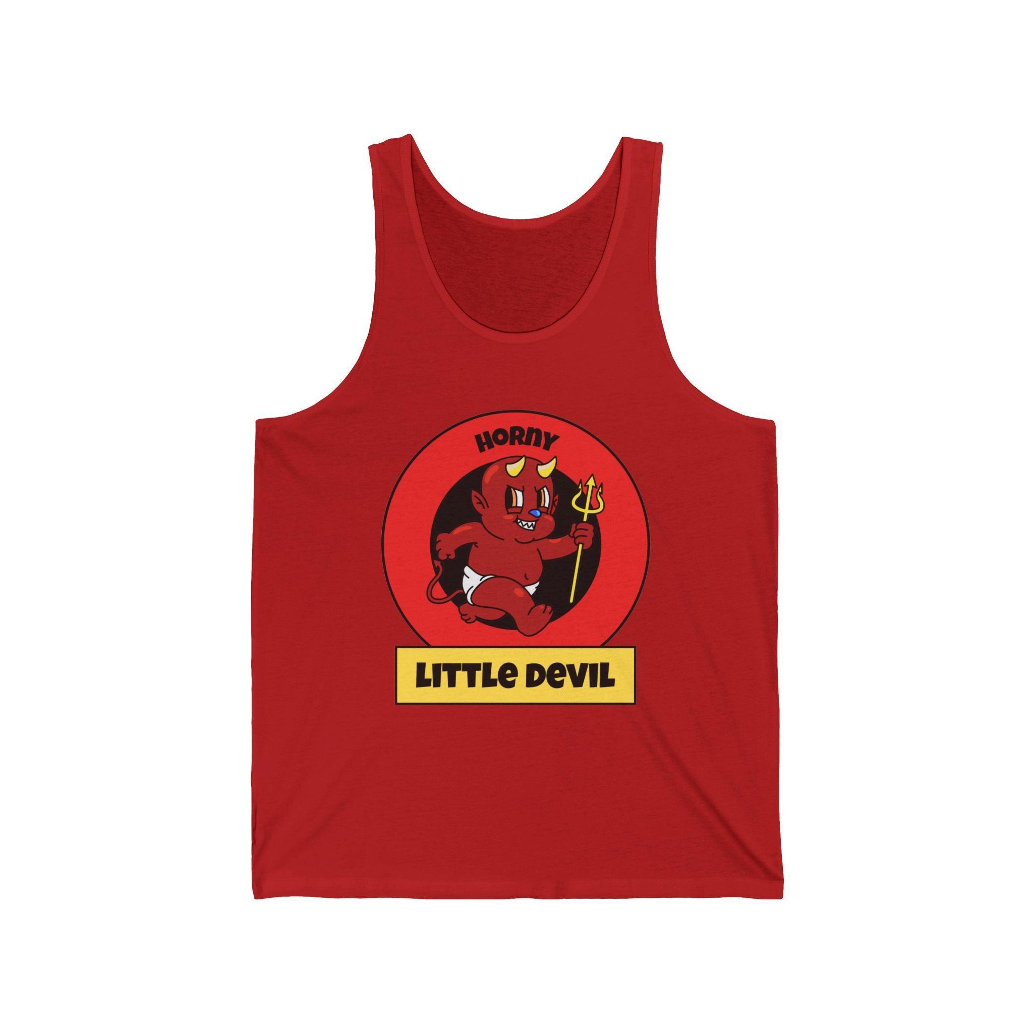 Horny Little Devil - Tank Top - Witty Twisters Fashions