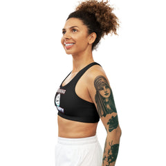 Running On Empty - Seamless Sports Bra - Witty Twisters Fashions