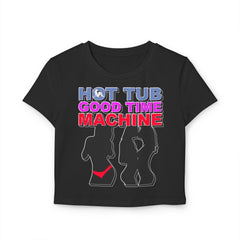 Hot Tub Good Time Machine - Women's Baby Tee - Witty Twisters Fashions