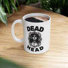 Dead Head - Ceramic Coffee Mug 11oz, 15oz - Witty Twisters Fashions
