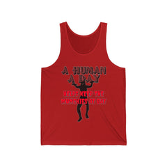 A Human A Day Helps Keep The Munchies at Bay - Tank Top - Witty Twisters Fashions