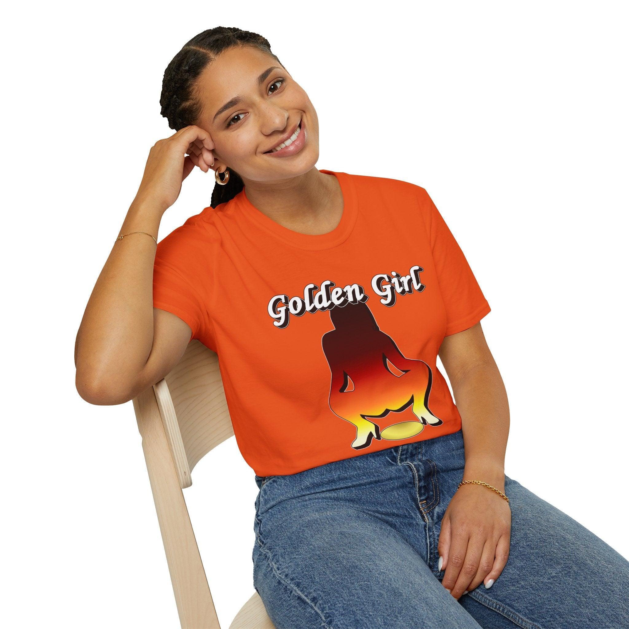 Golden Girl - Softstyle T-Shirt - Witty Twisters Fashions