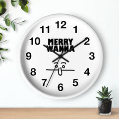Merry Wanna - Wall Clock - Witty Twisters Fashions