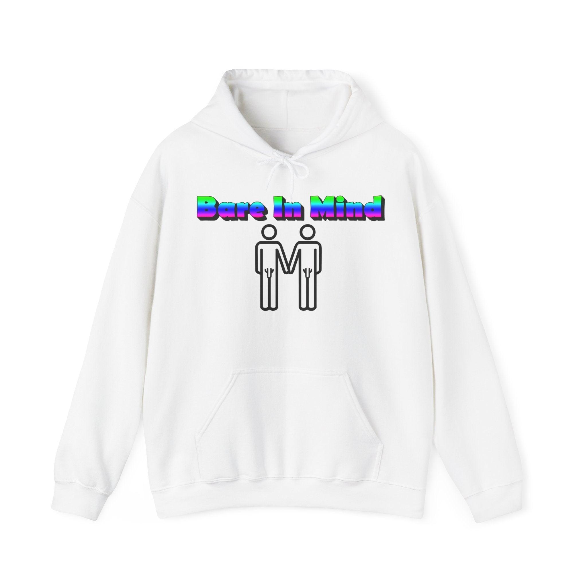 Bare In Mind Same-Sex Men - Hoodie - Witty Twisters Fashions