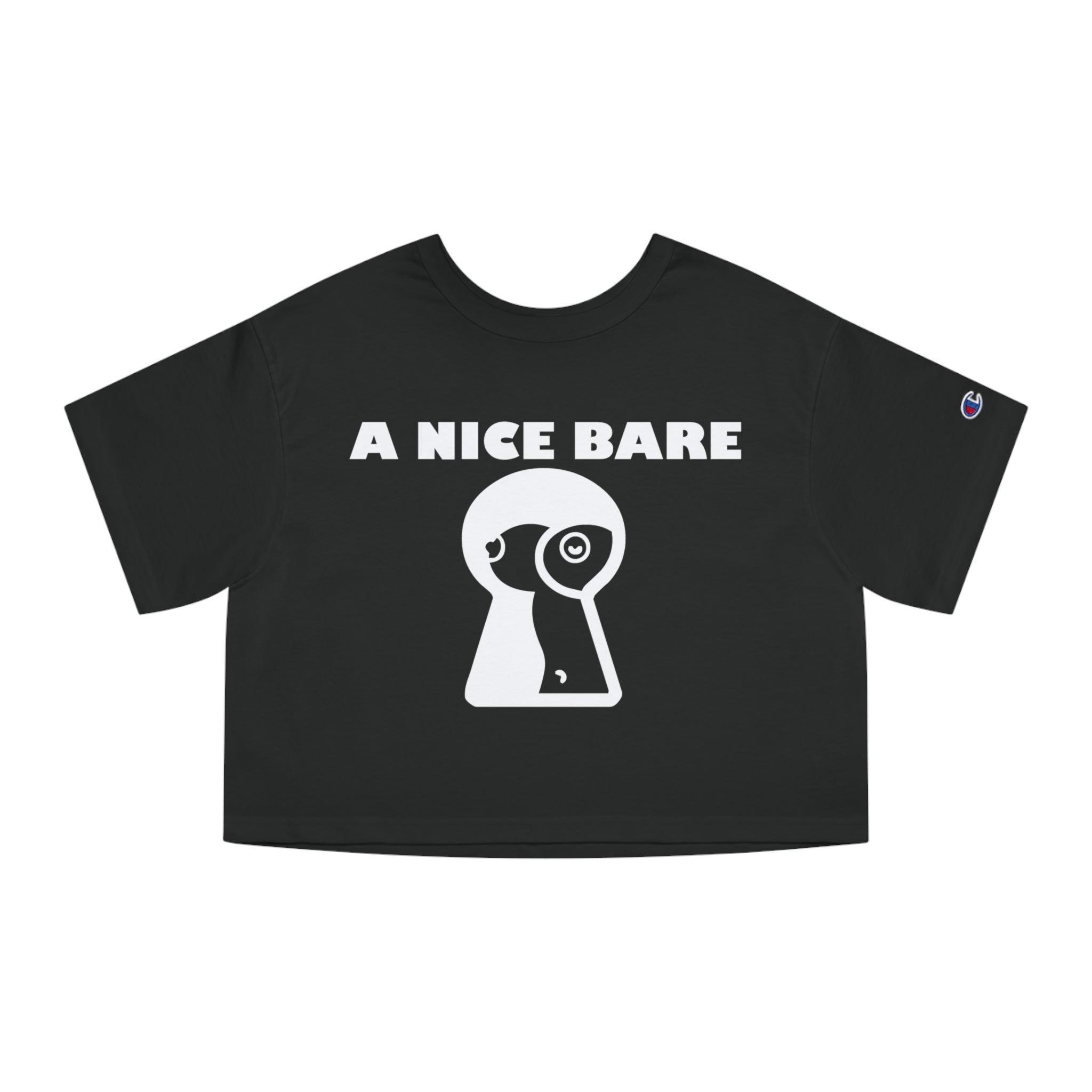 A Nice Bare - Women's Crop Top - Witty Twisters Fashions