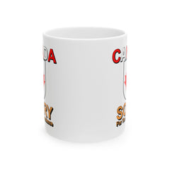 Canada Sorry for the Inconvenience - Ceramic Coffee Mug 11oz, 15oz - Witty Twisters Fashions