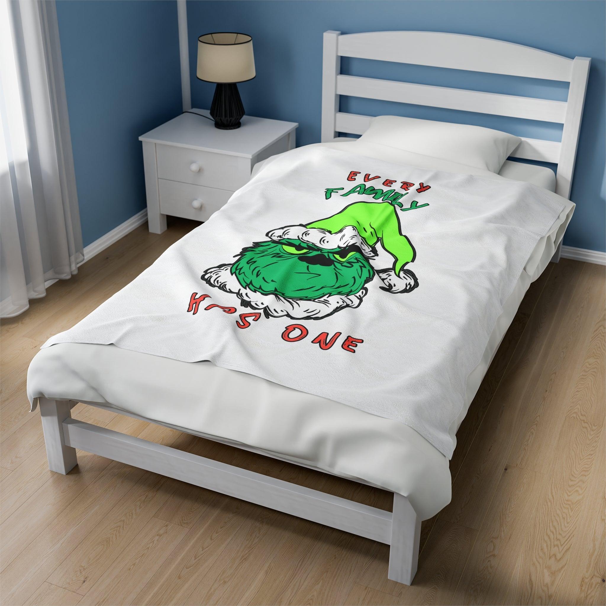 Every Family Has One - Velveteen Plush Blanket - Witty Twisters Fashions