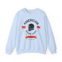 American Hand Jobs High Quality Satisfaction - Sweatshirt - Witty Twisters Fashions