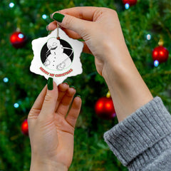 Merry MF Christmas - Ceramic Ornaments - Witty Twisters Fashions