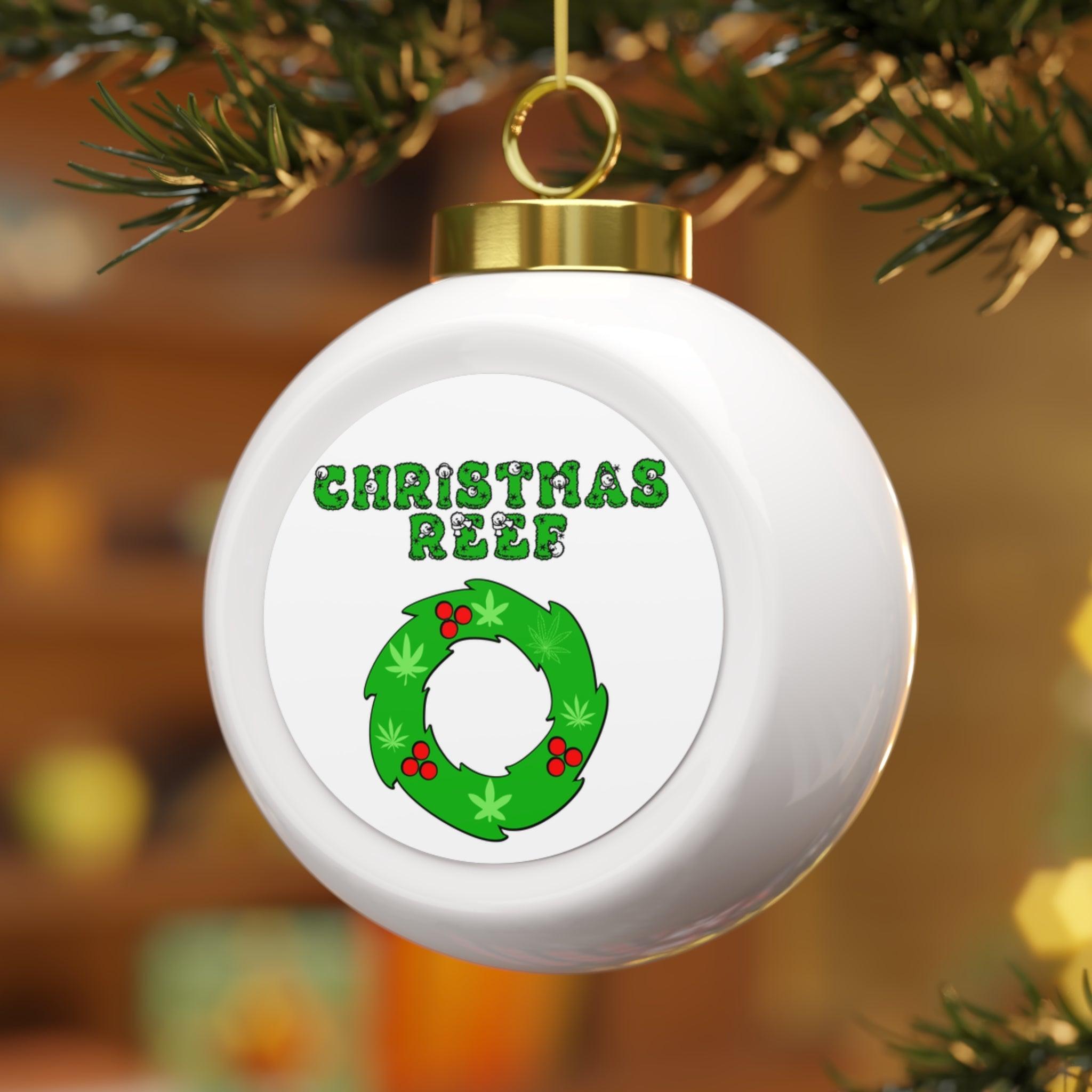Christmas Reef - Christmas Ball Ornament - Witty Twisters Fashions