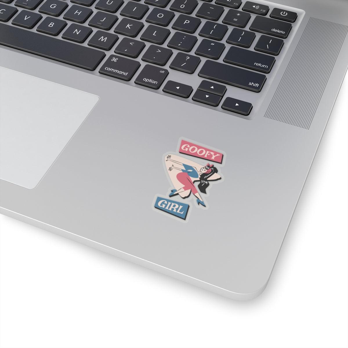 Goofy Girl - Kiss-Cut Stickers - Witty Twisters Fashions