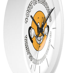 4 out of 5 dentists want to kick your teeth in - Wall Clock - Witty Twisters Fashions