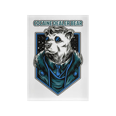Cocaine Dealer Bear - Photo Block - Witty Twisters Fashions