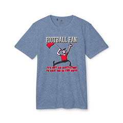 Football Fan - adidas® Unisex Sport T-shirt - Witty Twisters Fashions