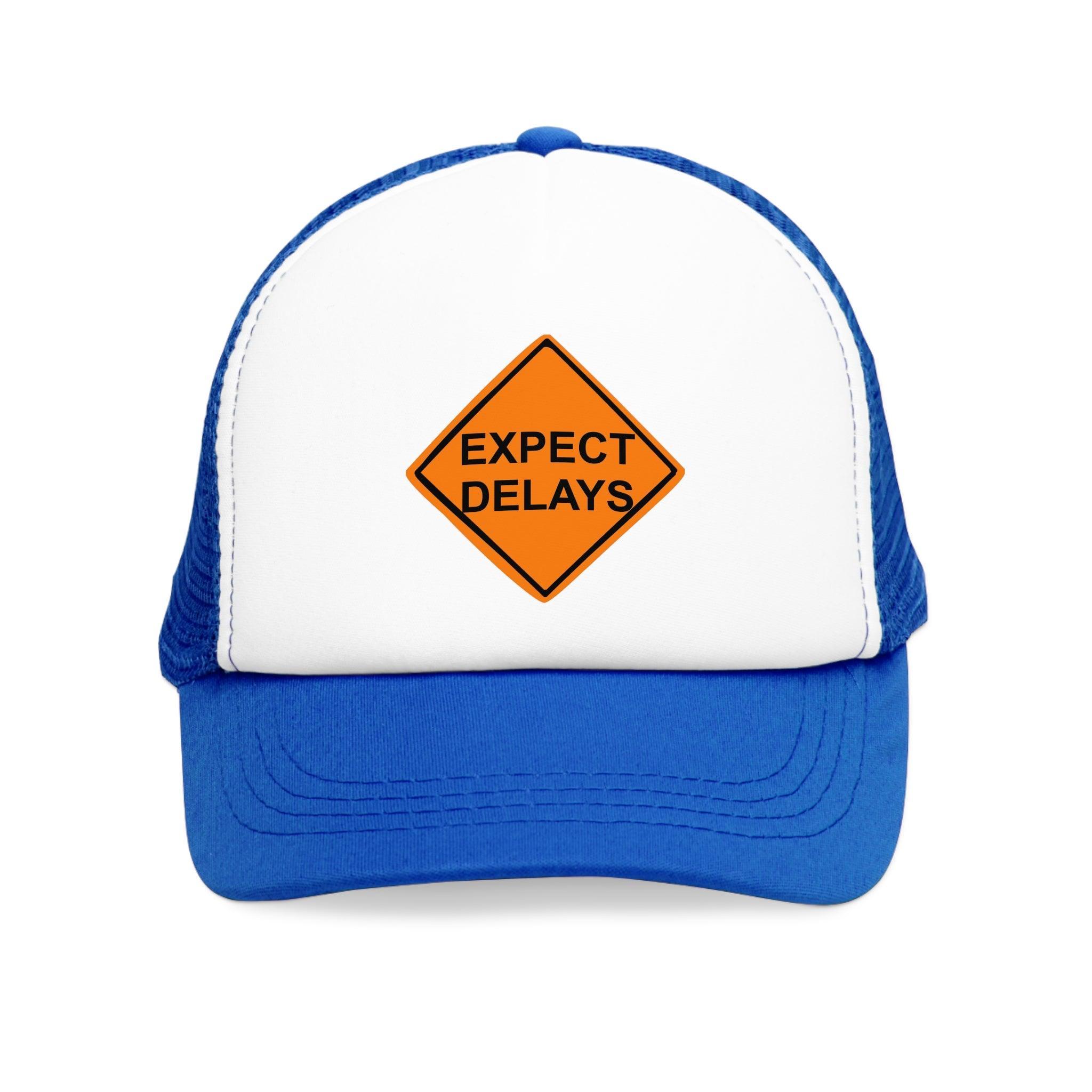 Expect Delays - Mesh Trucker Hat - Witty Twisters Fashions