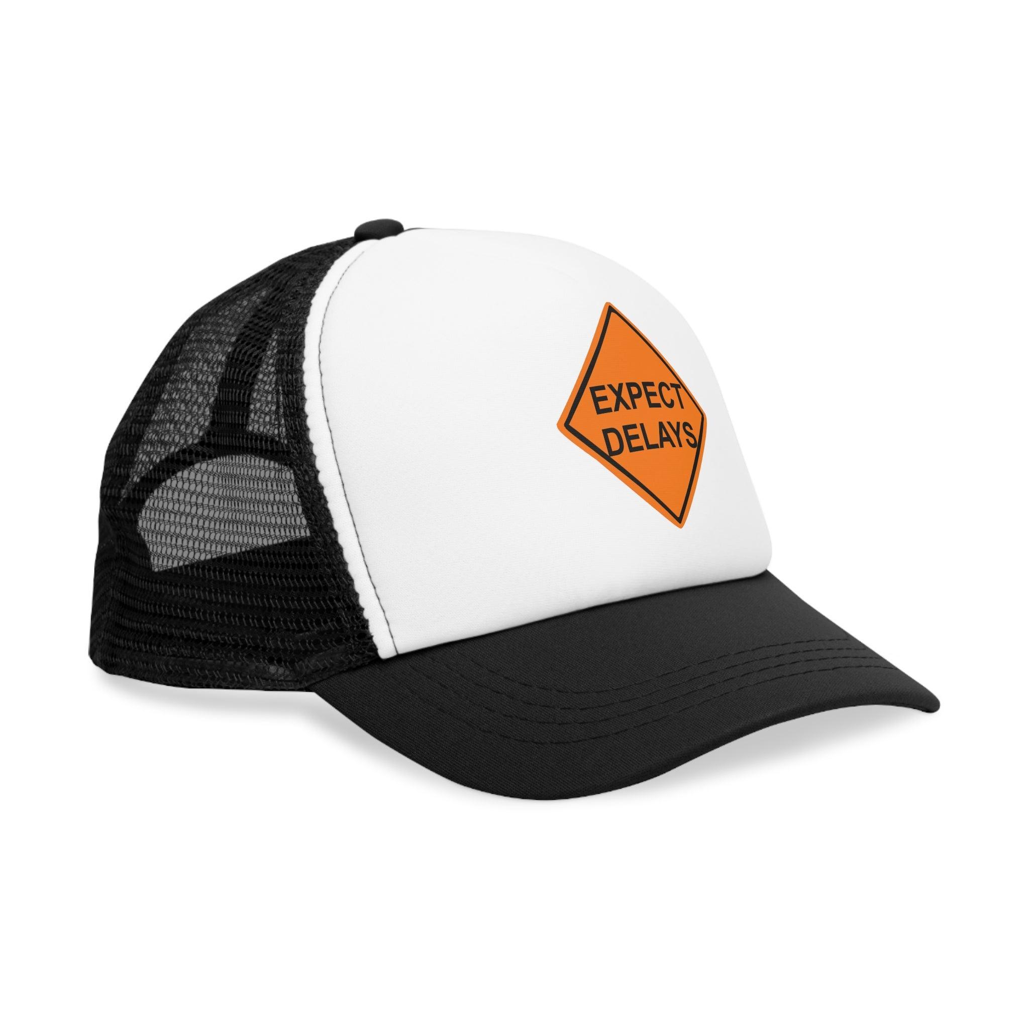 Expect Delays - Mesh Trucker Hat - Witty Twisters Fashions