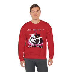 And they call it pussy love - Sweatshirt - Witty Twisters Fashions