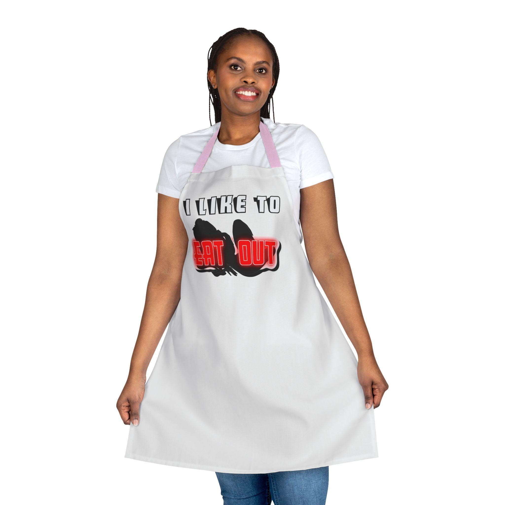 I Like To Eat Out - Cooking Apron - Witty Twisters Fashions