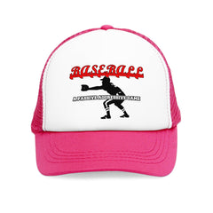 Baseball A passive aggressive game - Mesh Trucker Hat - Witty Twisters Fashions