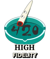 420 High Fidelity - Hoodie - Witty Twisters Fashions