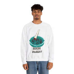 420 High Fidelity - Sweatshirt - Witty Twisters Fashions