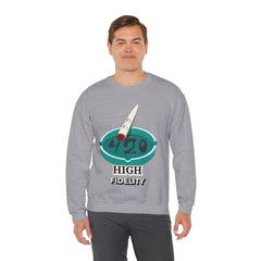 420 High Fidelity - Sweatshirt - Witty Twisters Fashions