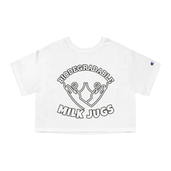 Biodegradable Milk Jugs - Women's Crop Top - Witty Twisters Fashions