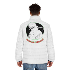 Merry MF Christmas - Men's Puffer Jacket - Witty Twisters Fashions
