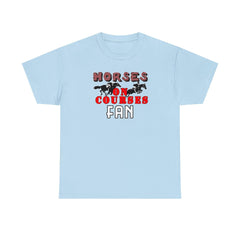 Horses On Courses Fan - T-Shirt - Witty Twisters Fashions