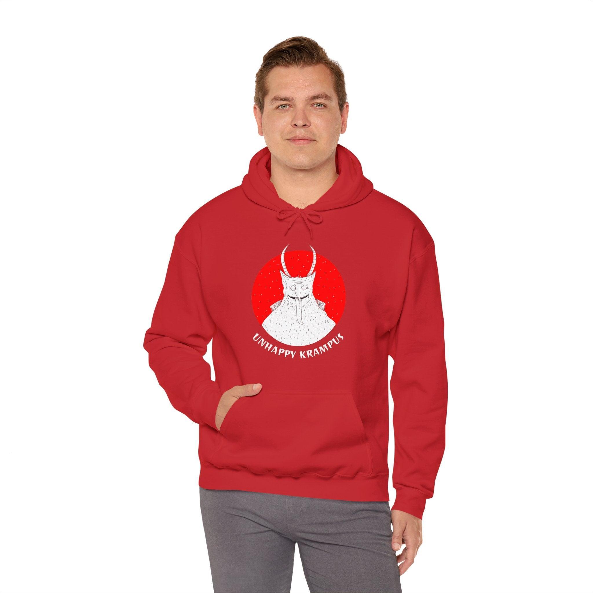 Unhappy Krampus - Hoodie - Witty Twisters Fashions