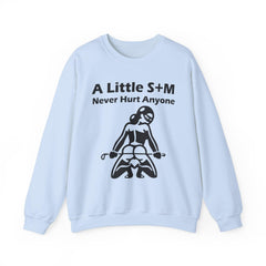A Little S+M Never Hurt Anyone - Sweatshirt - Witty Twisters Fashions