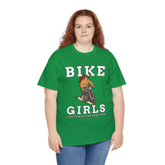 Bike Girls Like to ride the hard ones - T-Shirt - Witty Twisters Fashions