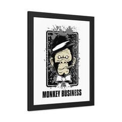 Monkey Business - Framed Poster - Witty Twisters Fashions