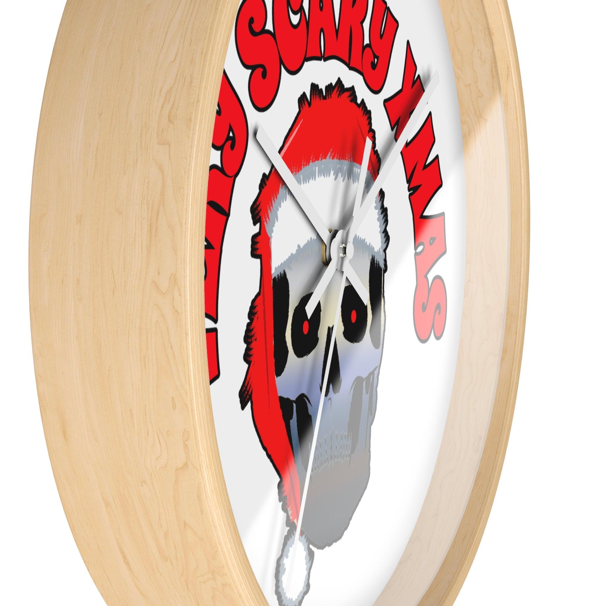 Have A Very Scary Xmas - Wall Clock - Witty Twisters Fashions